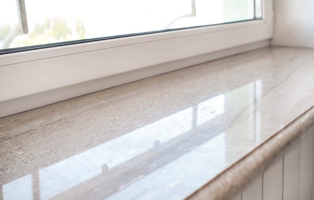 Marmor Fensterbank